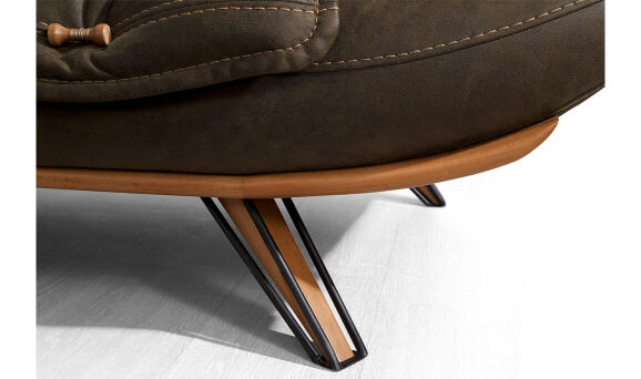 Lizbon Yeşil Üçlü Koltuk - 5