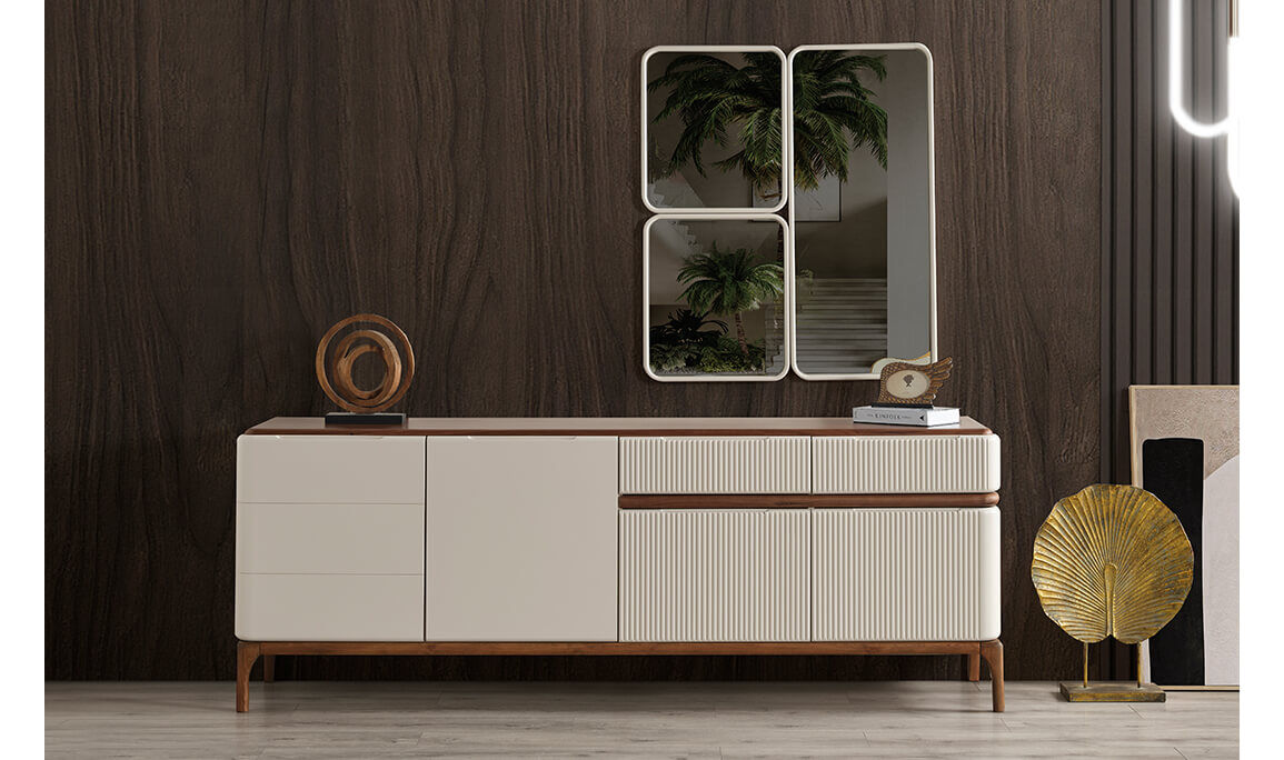 Long Ceviz Yemek Odası - 16