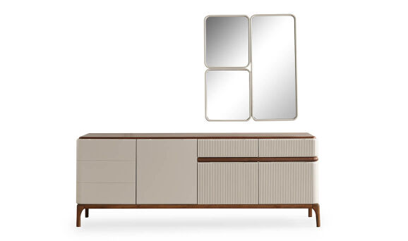 Long Ceviz Yemek Odası - 17