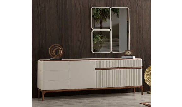 Long Ceviz Yemek Odası - 18