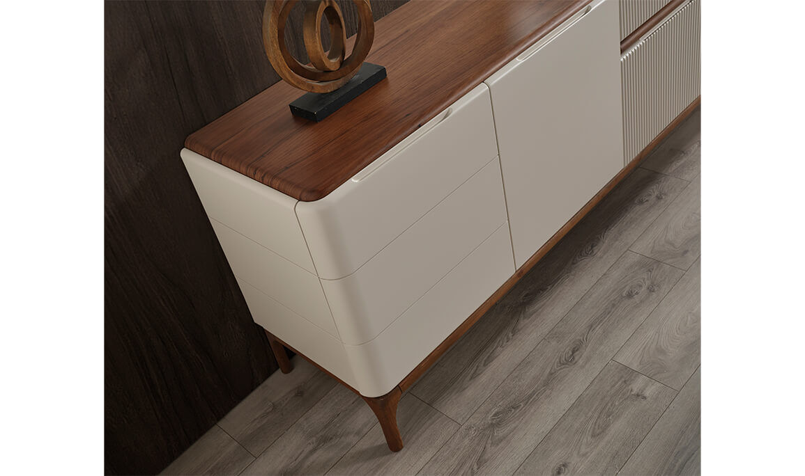 Long Ceviz Yemek Odası - 19