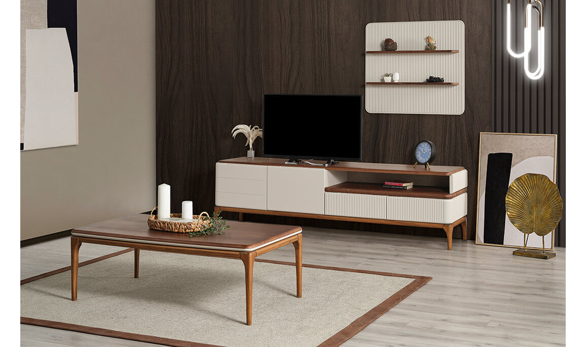 Long Ceviz Yemek Odası - 23