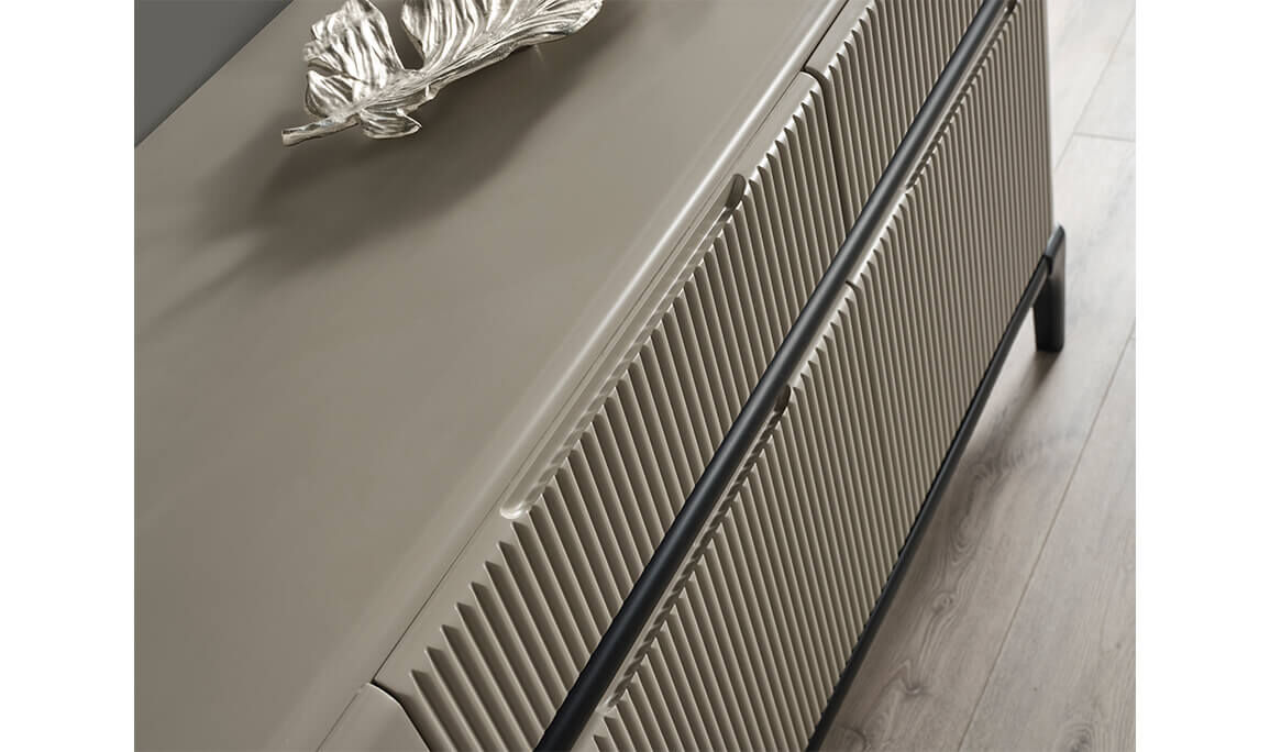 Long Gri Yemek Odası - 19