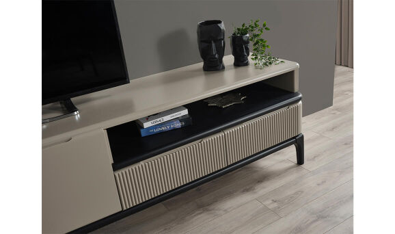 Long Gri Yemek Odası - 26