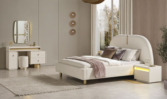 Lucy Köşeli Yatak Odası - 3