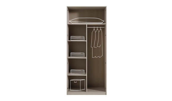 Lufian 8 Kapılı Köşe Gardırop - 8