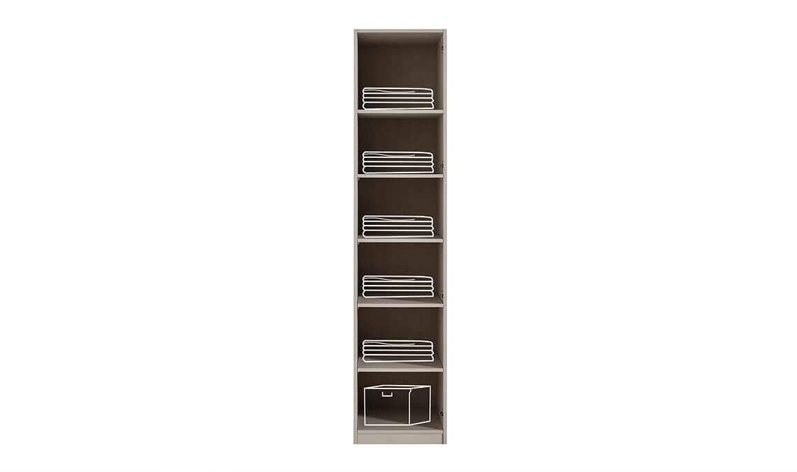 Lufian 8 Kapılı Köşe Gardırop - 12