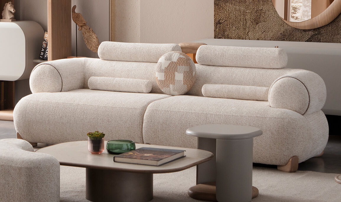 Lumos Üçlü Koltuk - 