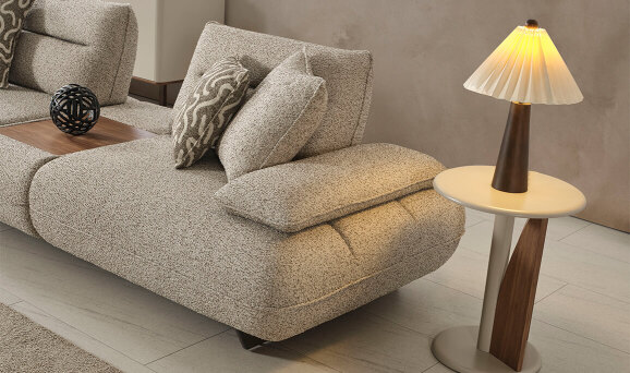 Lupin Sehpalı Üçlü Koltuk - 5