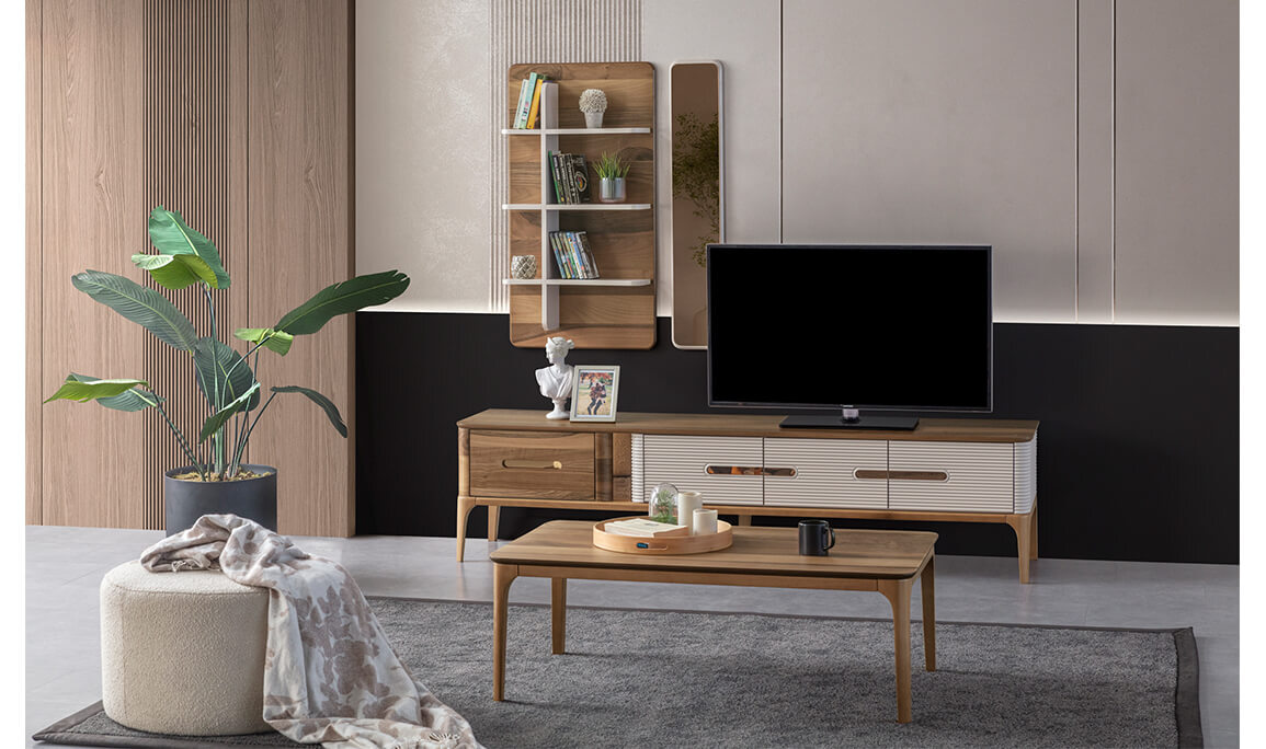 Lusso Tv Ünitesi Ceviz - 2