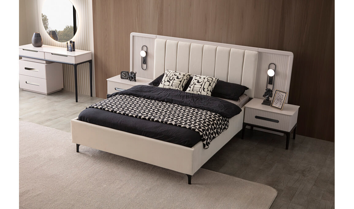 Lusso Yatak Odası Siyah - 5
