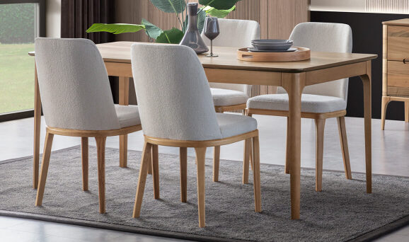 Lusso Yemek Odası Ceviz - 4