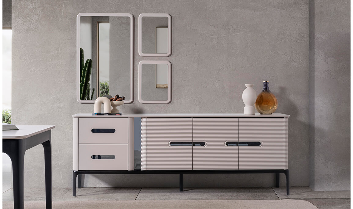 Lusso Yemek Odası Siyah - 14