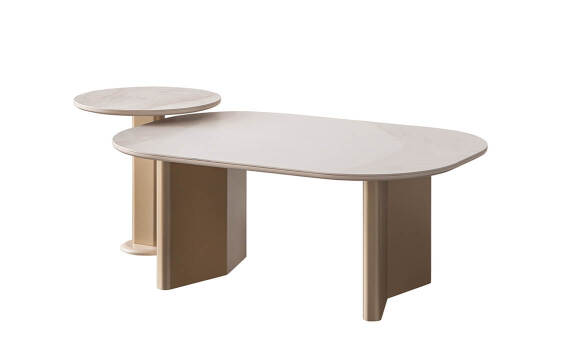 Lussodor Orta Sehpa Seramikli - 4