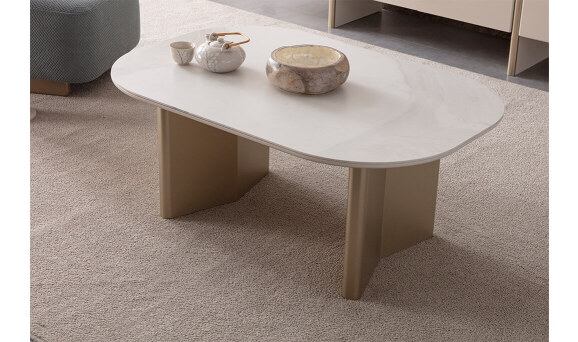 Lussodor Orta Sehpa Seramikli - 