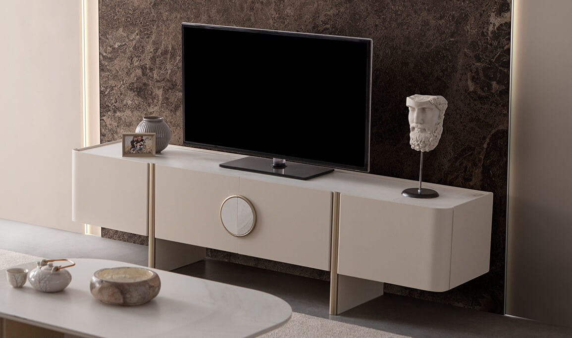 Lussodor Tv Sehpası Seramikli Outlet - 2