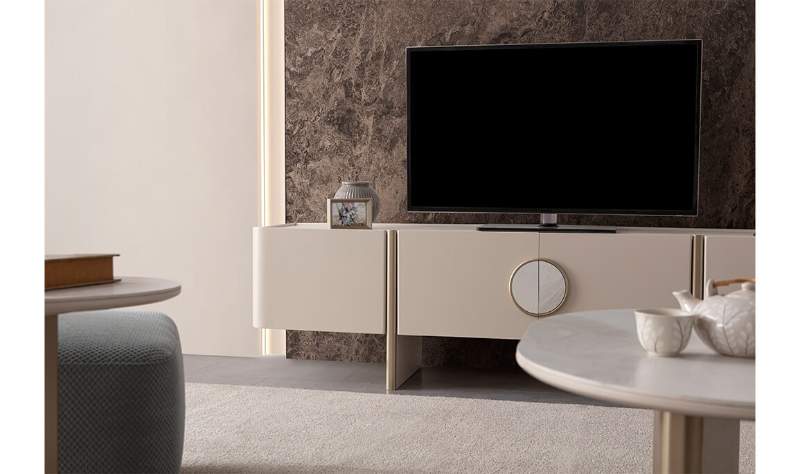 Lussodor Tv Sehpası Seramikli Outlet - 5