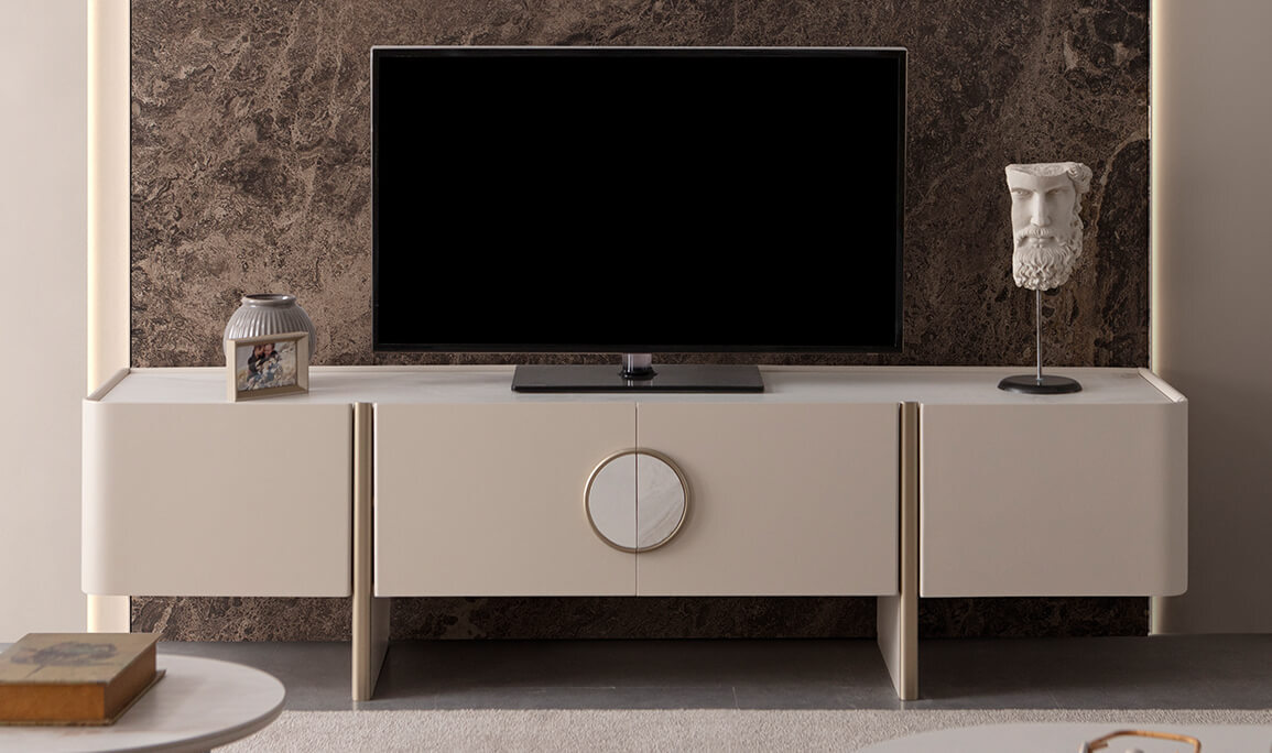 Lussodor Tv Sehpası Seramikli - 