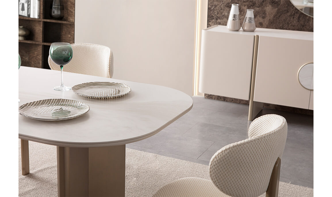 Lussodor Yemek Odası Seramikli Outlet - 13