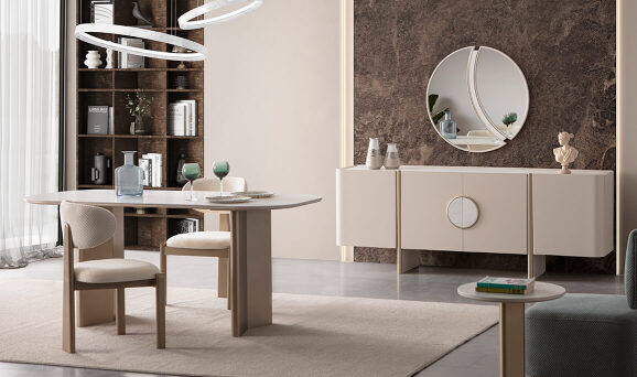 Lussodor Yemek Odası Seramikli Outlet - 1