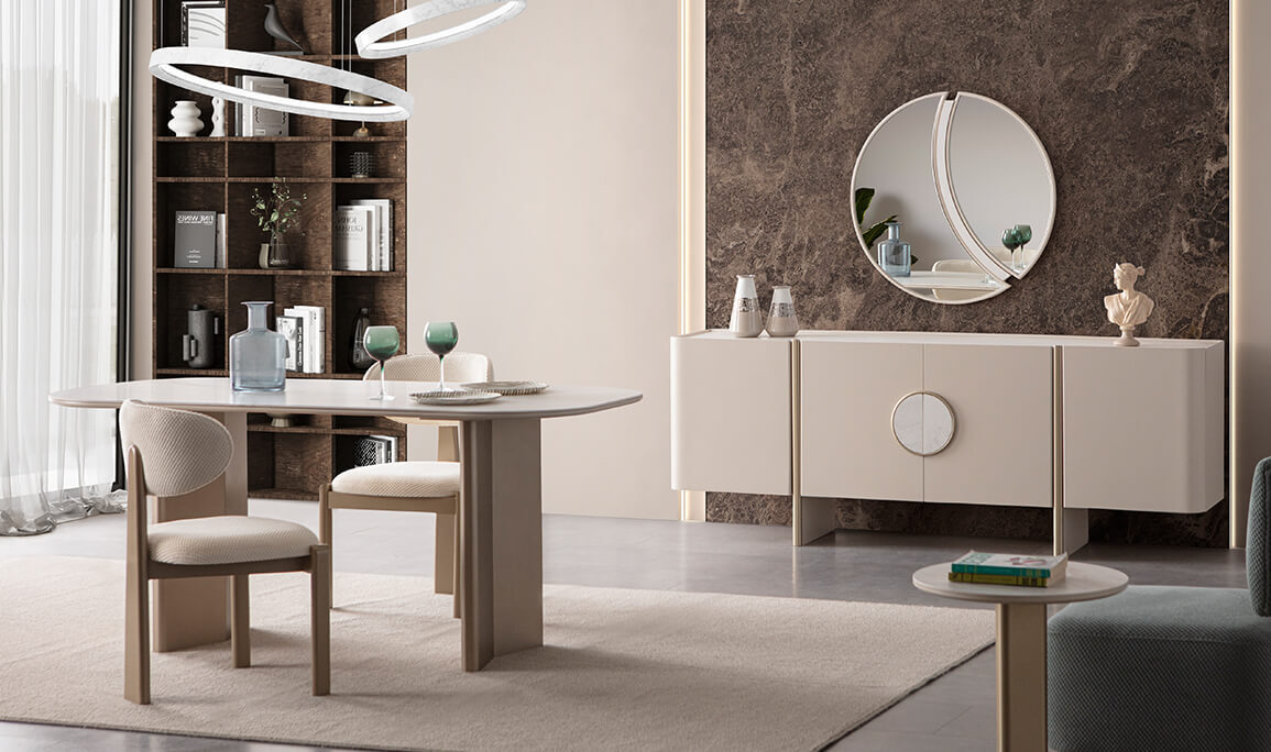 Lussodor Yemek Odası Seramikli - 