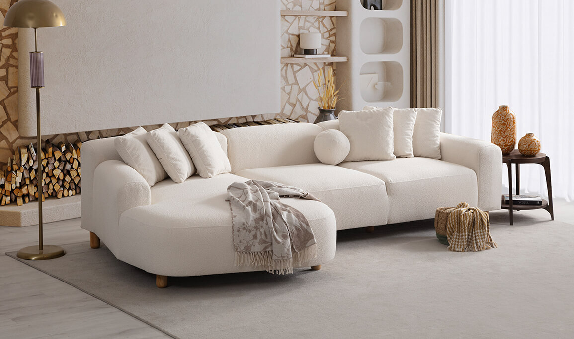 Mandarin Teddy Mini L Köşe Takımı - 1