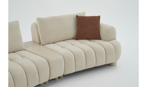 Melina Sehpalı Üçlü Koltuk - 6