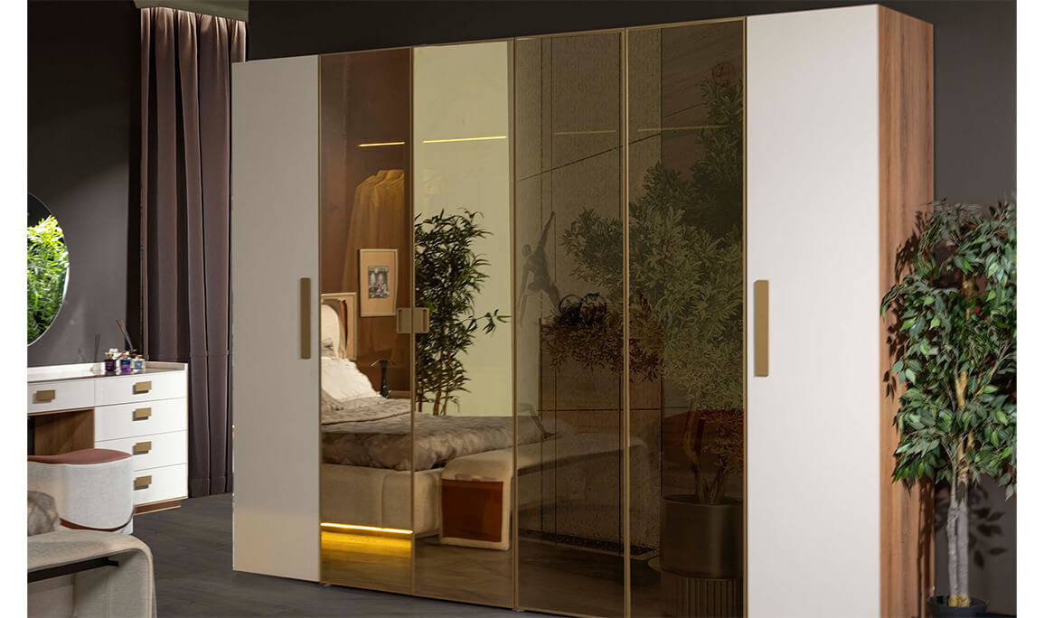 Melisa 6 Kapılı Gardırop - 2