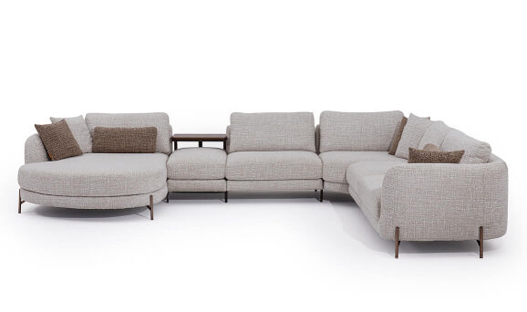 Milan U Köşe Koltuk Takımı - 8