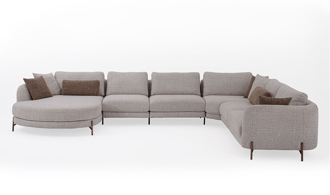 Milan U Köşe Koltuk Takımı - 11