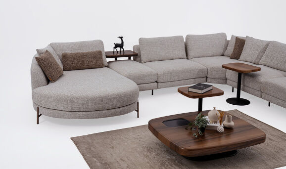 Milan U Köşe Koltuk Takımı - 12