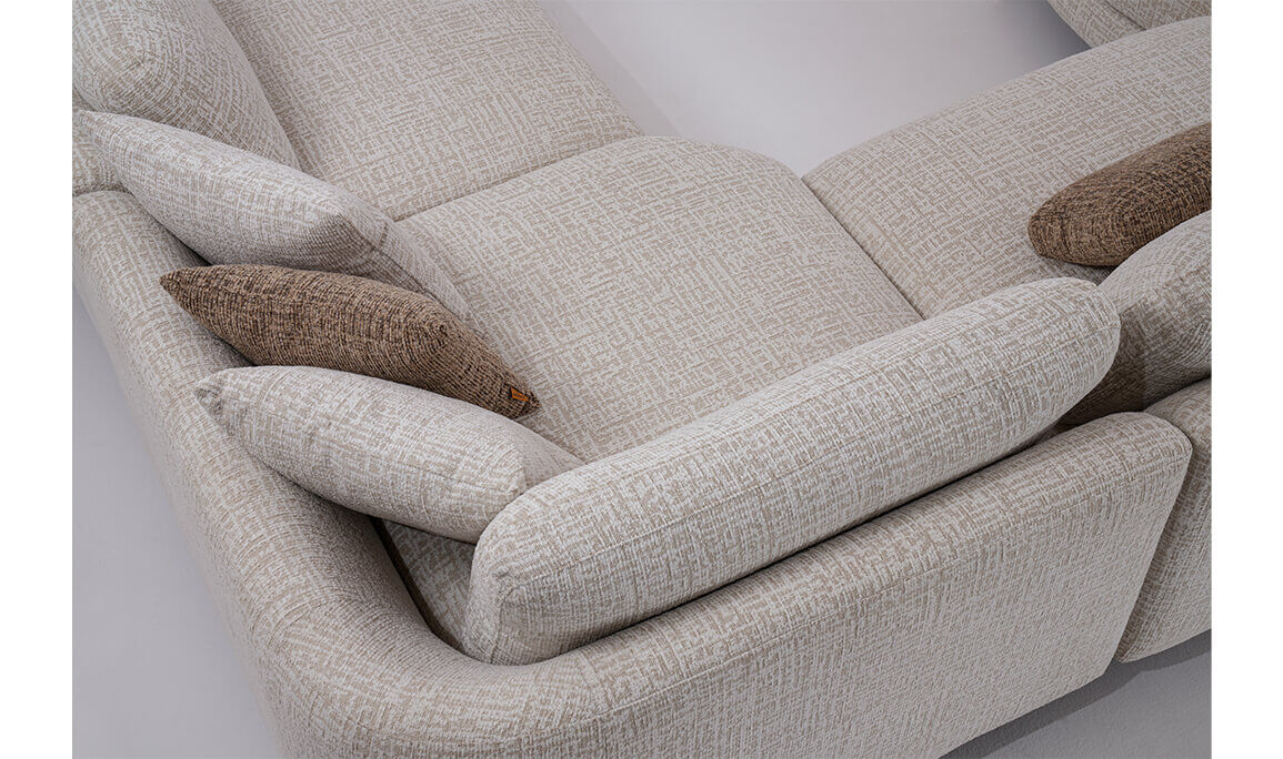 Milan U Köşe Koltuk Takımı - 14