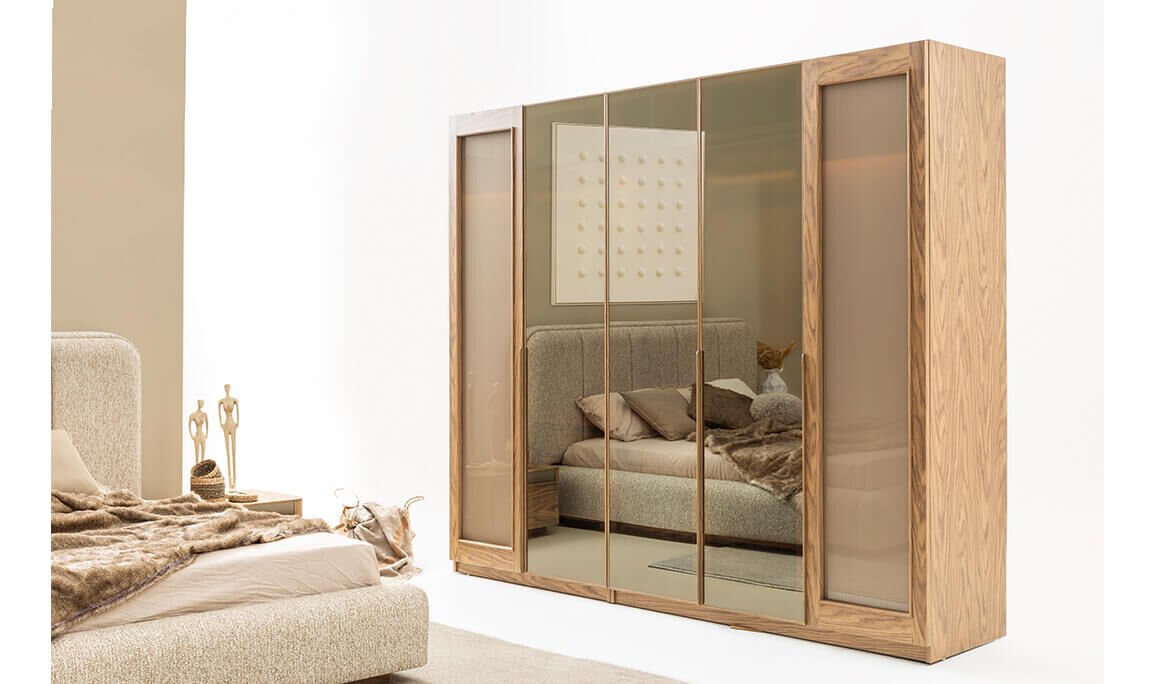 Mina 5 Kapılı Gardırop - 1