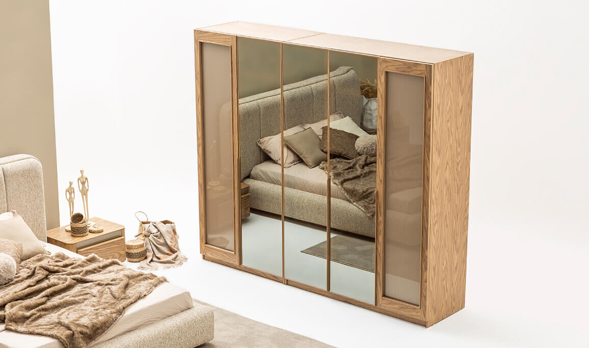 Mina 5 Kapılı Gardırop - 2