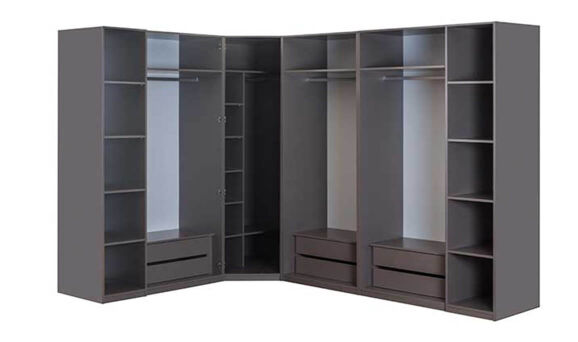 Mirza 8 Kapılı Köşe Gardırop - 3