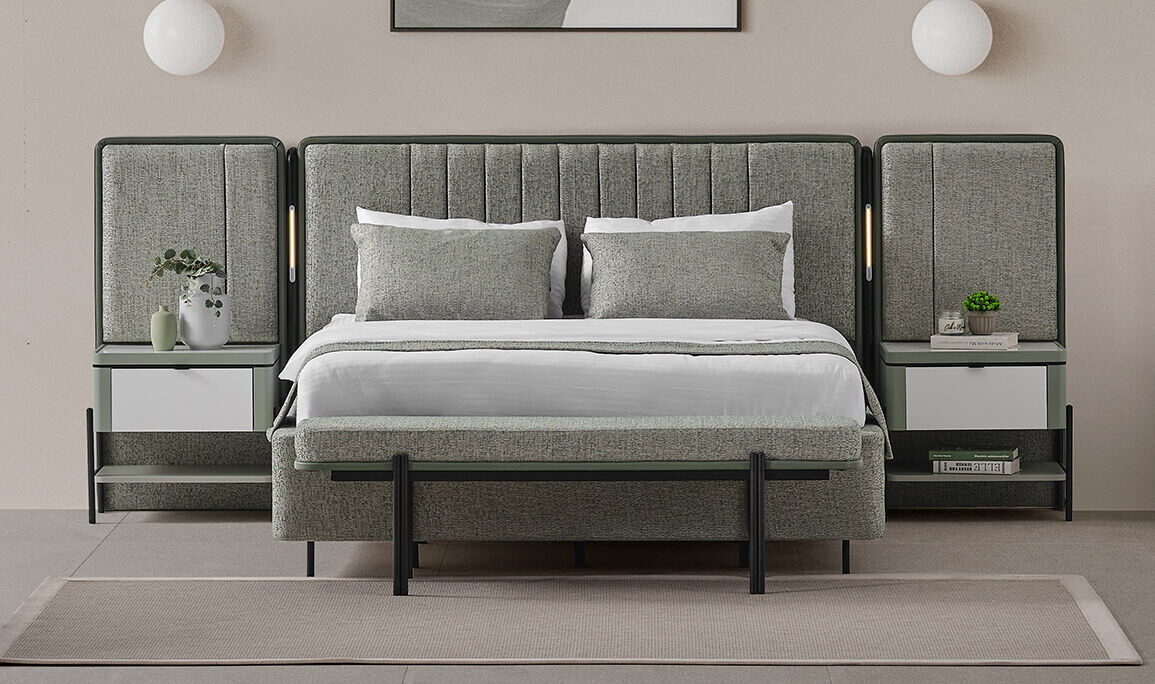 Moka Yeşil Yatak Odası - 7
