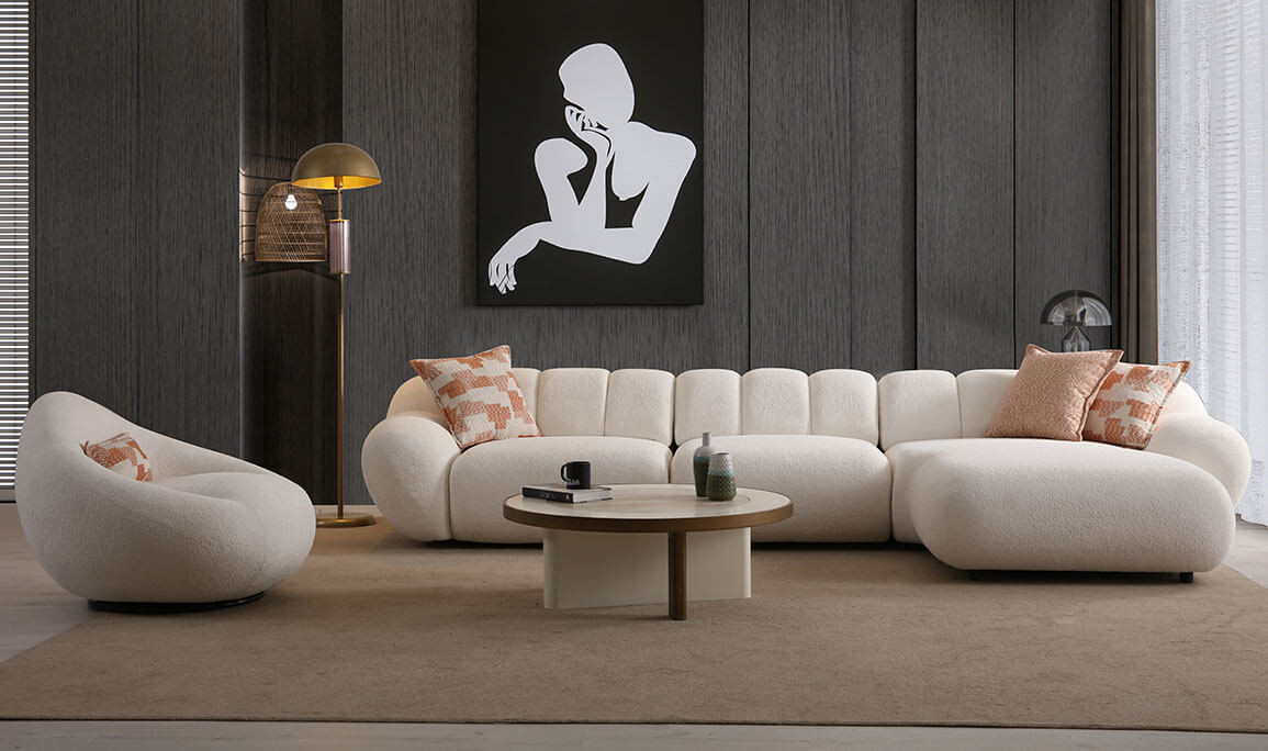 Molivo Relax Köşe Koltuk Takımı - 1