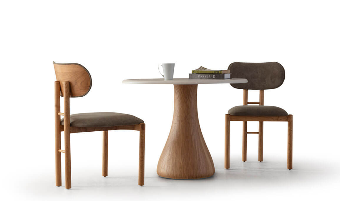 Moon Ceviz Yemek Masası - 9