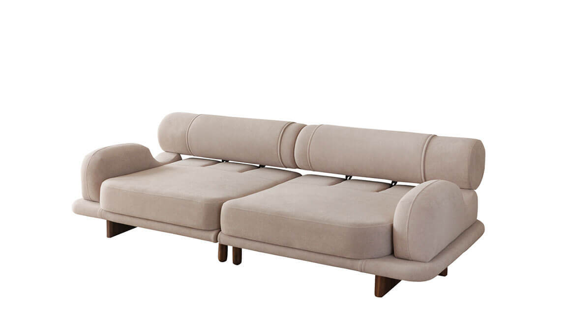 Moon Ceviz Dörtlü Koltuk - 3