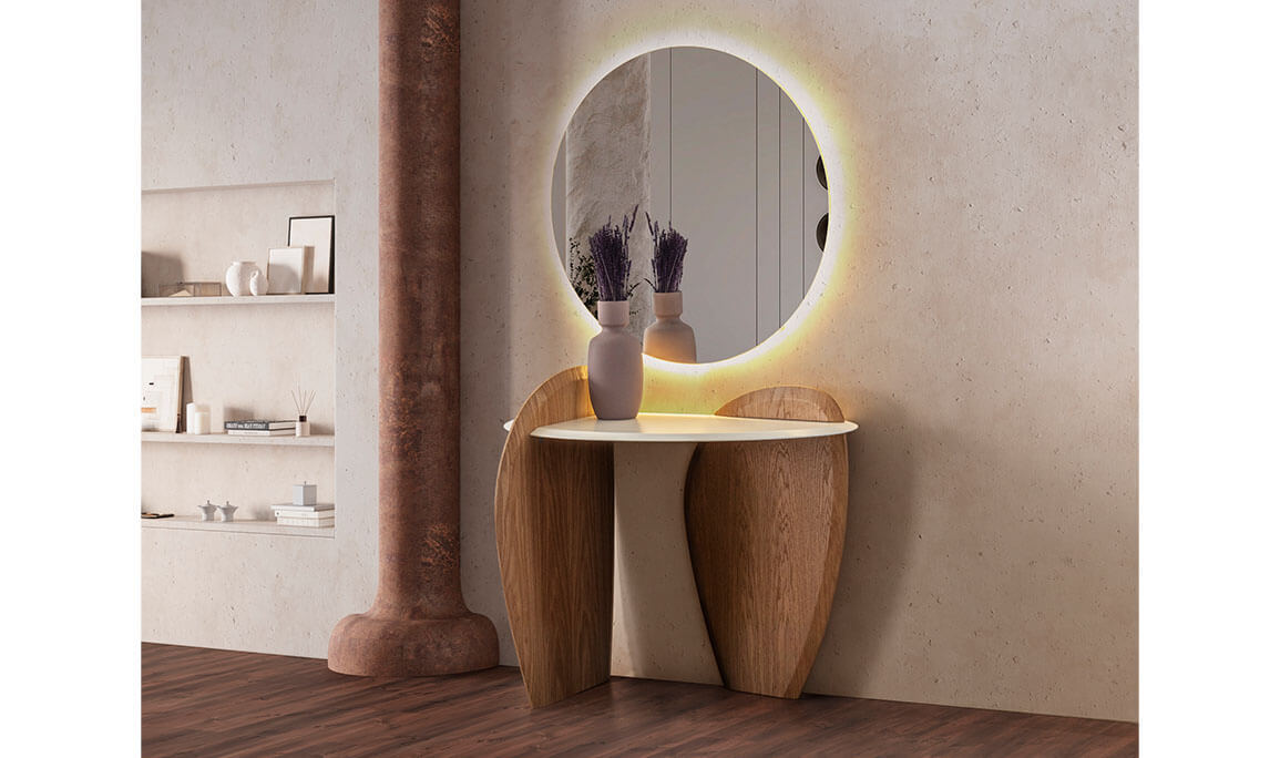 Moon Meşe Dresuar - 