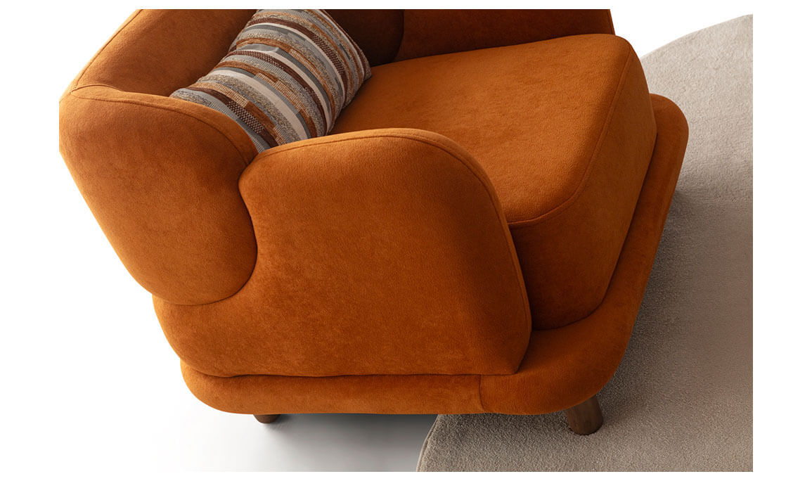 Moon Ceviz Koltuk Takımı - 22