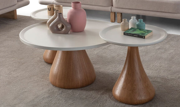 Moon Meşe Orta Sehpa - 1