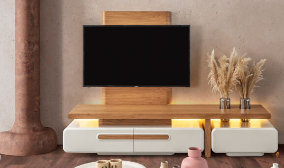 Moon Meşe Tv Ünitesi - (1)