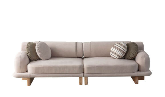 Moon Meşe Dörtlü Koltuk - 1