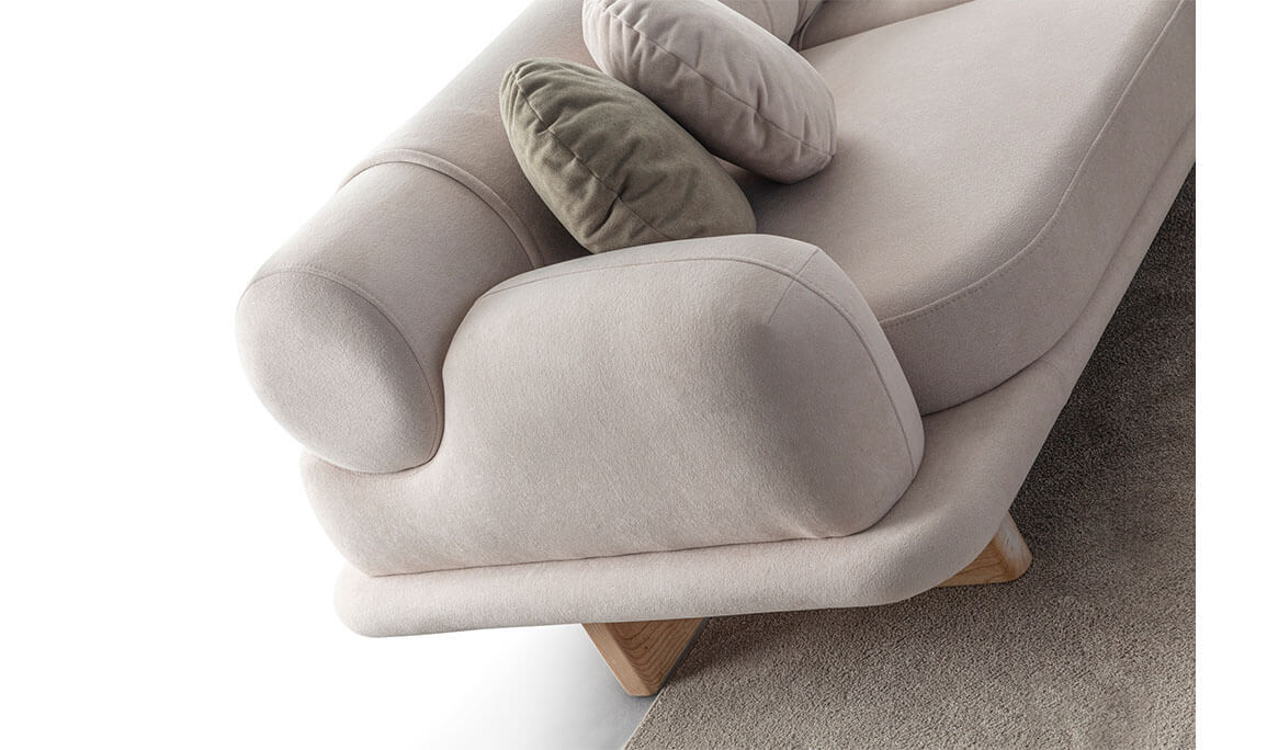 Moon Meşe Dörtlü Koltuk - 6