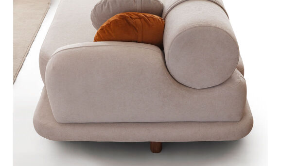 Moon Ceviz Üçlü Koltuk - 7