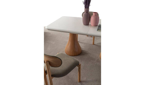 Moon Meşe Yemek Masası - 9