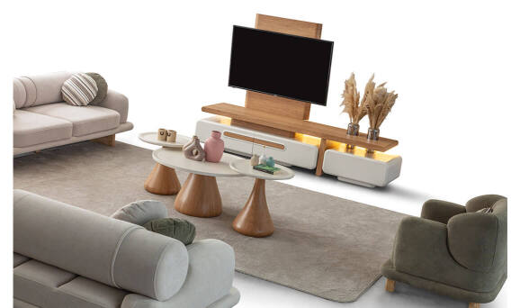 Moon Meşe Yemek Odası - 3