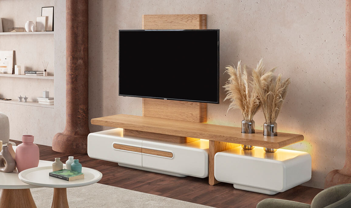 Moon Meşe Yemek Odası - 4