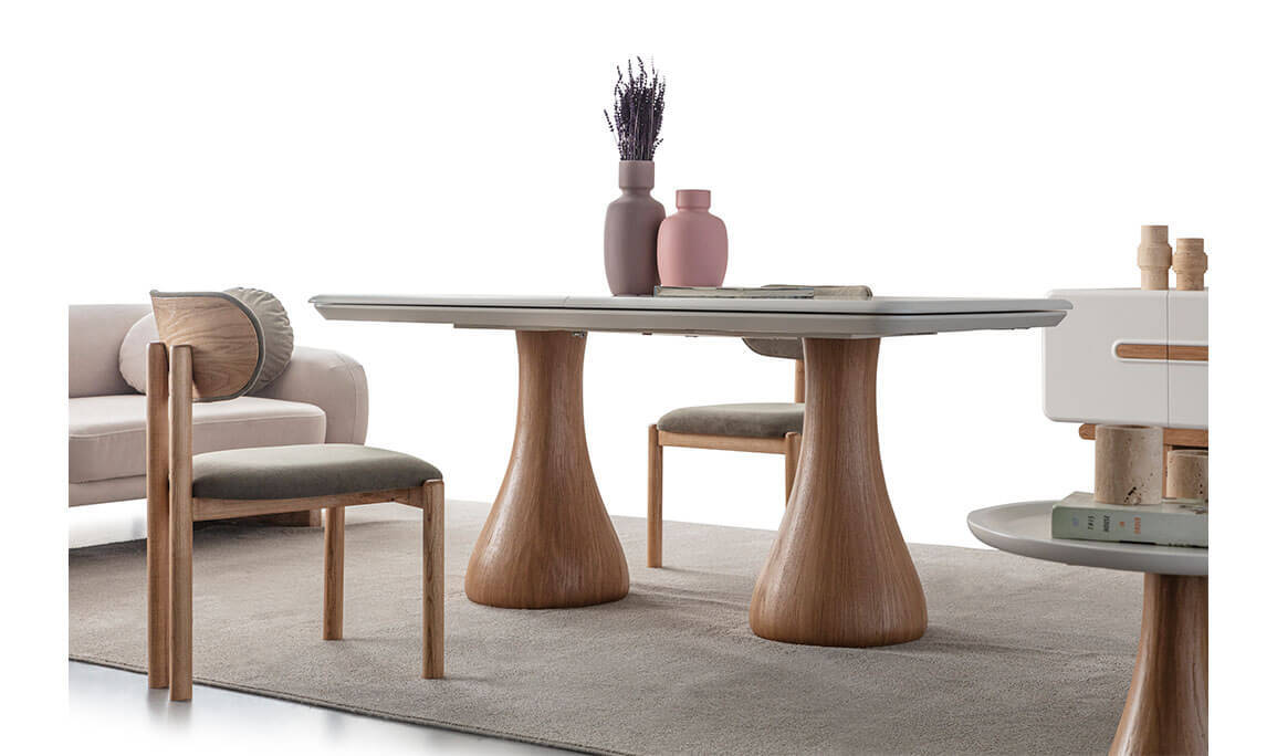 Moon Meşe Yemek Odası - 11